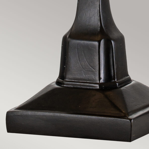 Tiffany Alderley S bordlampe i vintage bronze-finish med 1 lyskilde - Image 4