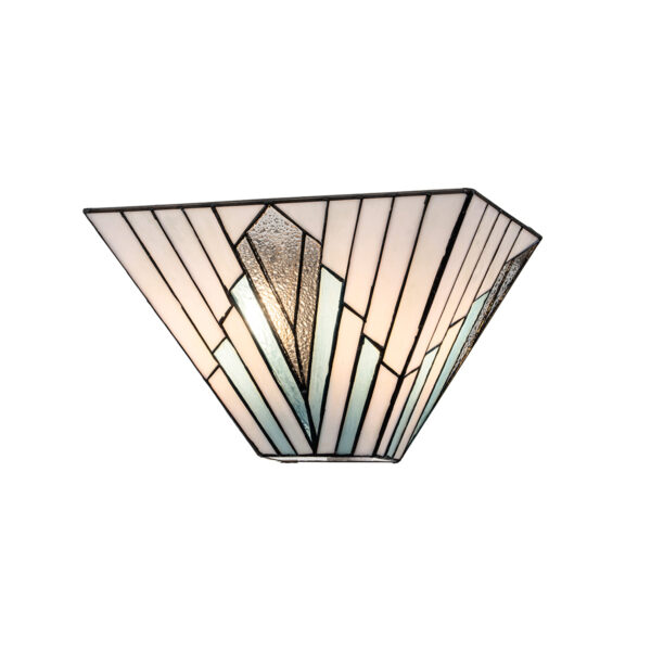 Tiffany Alderley loftlampe i vintage bronze-finish med 2 lyskilder