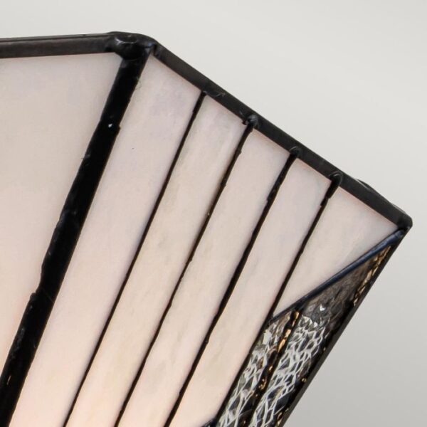 Tiffany Alderley loftlampe i vintage bronze-finish med 2 lyskilder - Image 4