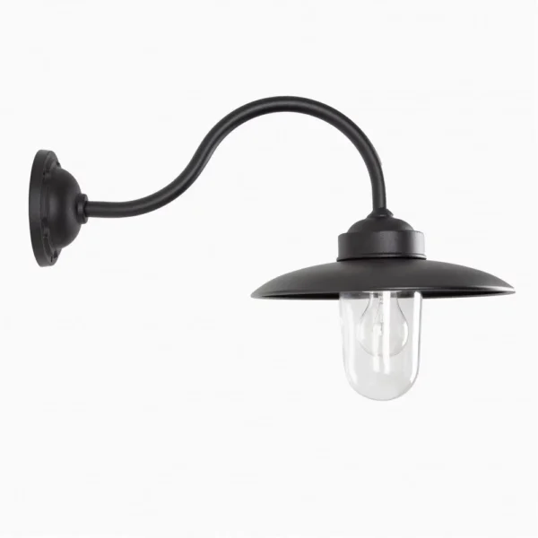 Solingen staldlampe i mat sort - Image 2