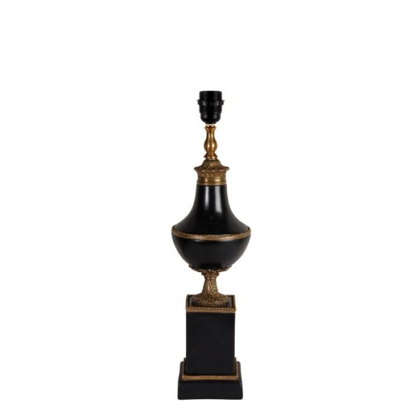 Empire bordlampe i sort og messing - vælg skærm - Image 3