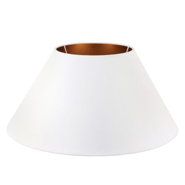 Tea bordlampe i messing og porcelæn i blå og hvide farver - Image 5